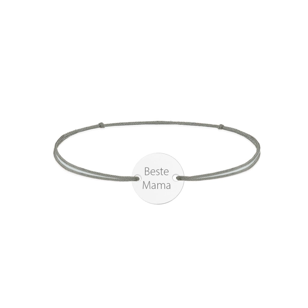 Textilarmband mit Fotogravur | Personalisierter Schmuck | Mona Maria