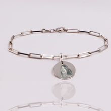 Charger l'image dans la galerie, BRACELET DENISE AVEC PHOTO EN ARGENT