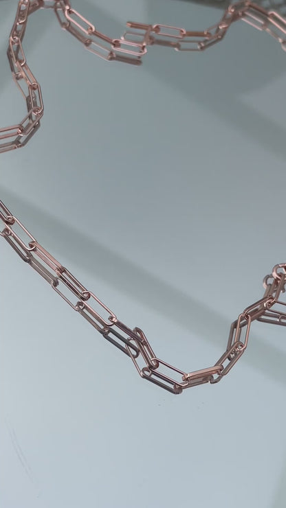 COLLIER DENISE AVEC PENDENTIF EN OR / TEXTE GRAVÉ