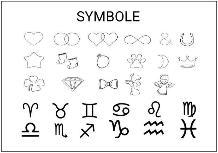 COLLIER DENISE AVEC PENDENTIF EN OR / TEXTE GRAVÉ