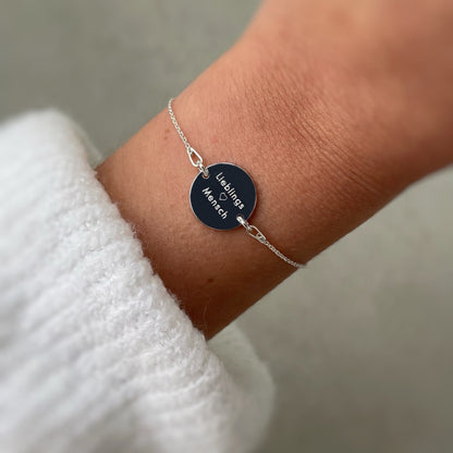 MONA MARIA BRACELET WITH PHOTO IN SILVER